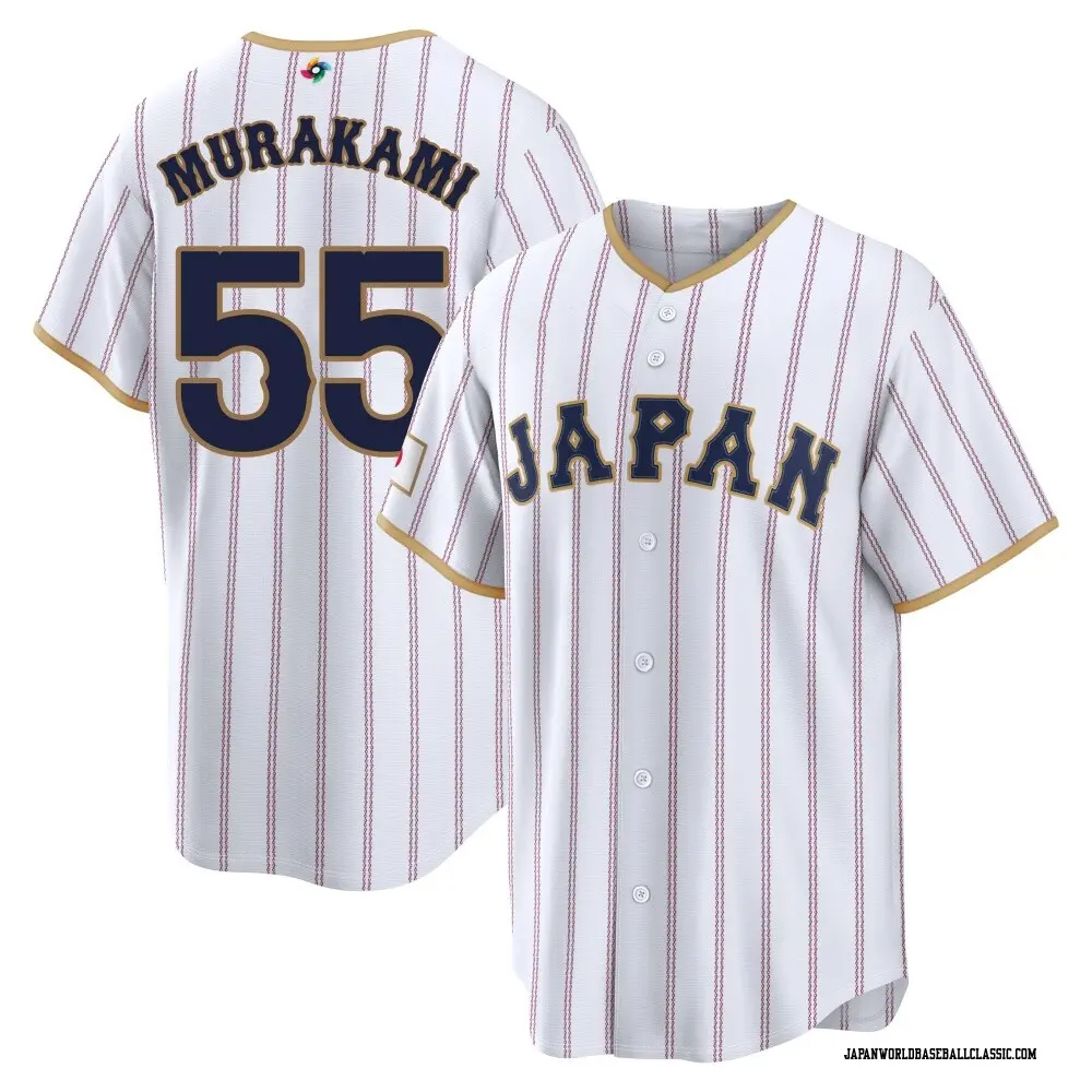 Men's Munetaka Murakami Japan Baseball Replica White 2026 World