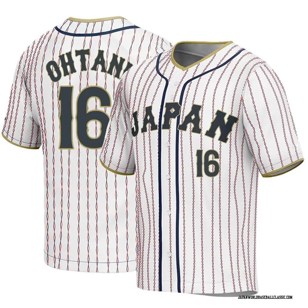 Men's Shohei Ohtani White Japan Baseball 2023 World Baseball Classic  Replica Player Jersey