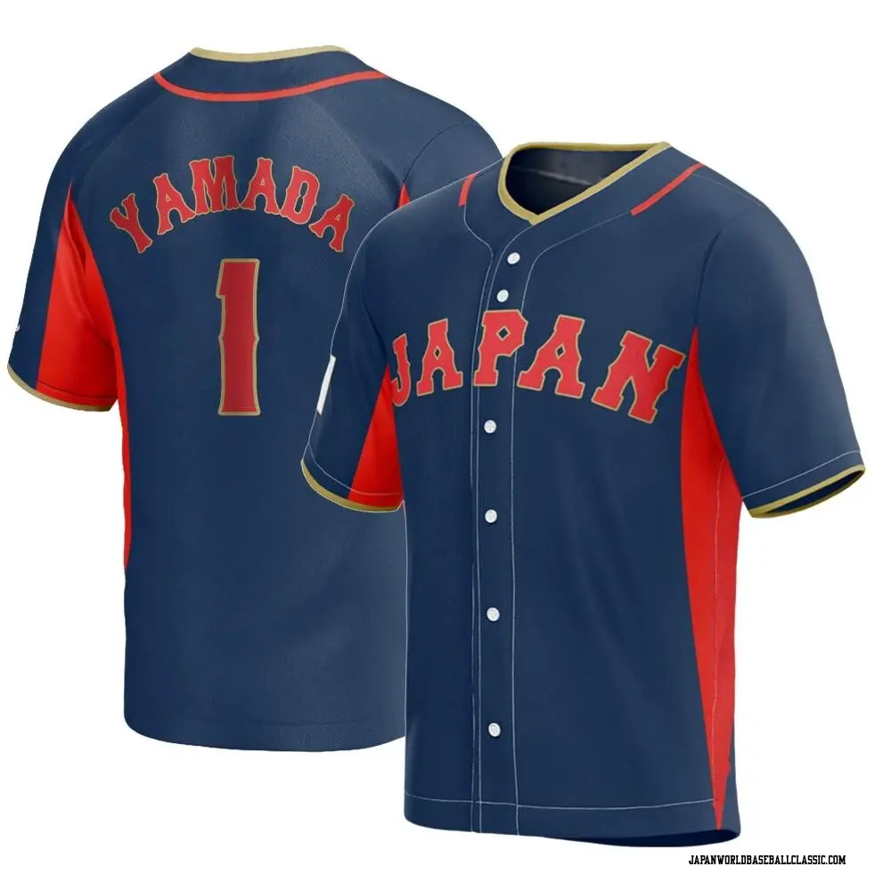 Youth Tetsuto Yamada Japan Baseball Replica Navy 2023 World Baseball Classic Jersey